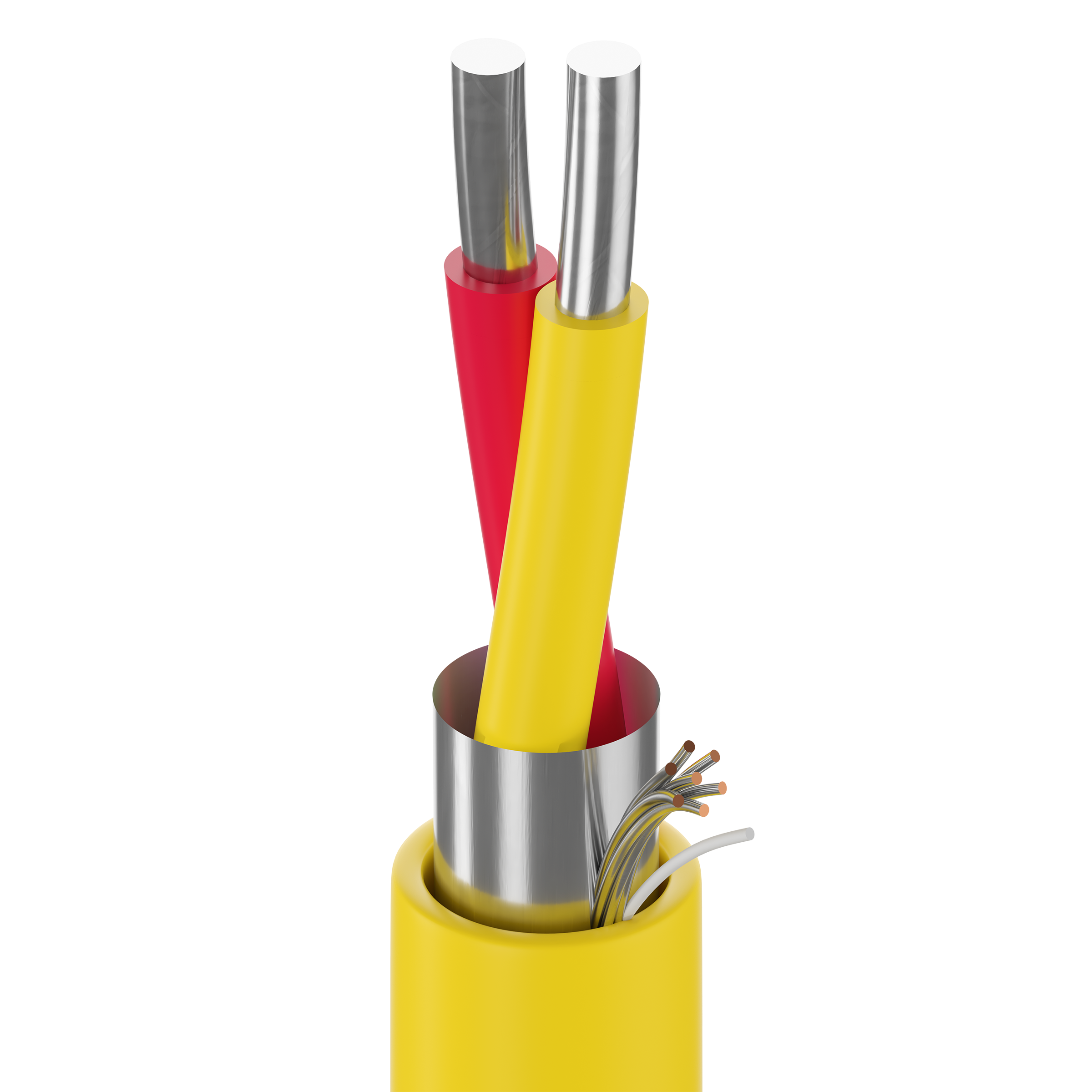 Cable para bandeja (tray) Belden 1018A, 16 AWG, 1 conductores, apantallado, 300 V, norma CMG/PLTC — Surtilec