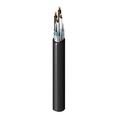 Cable para bandeja (tray) Belden 1050A, 18 AWG, 8 conductores, apantallado, 600 V, norma TC/NLPF — Surtilec