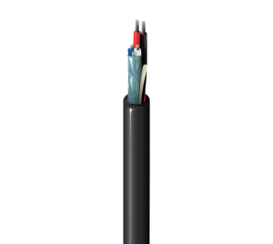 Cable apantallado Belden 1502R, 18 + 22 AWG, 2 conductores, apantallado, 300 V — Surtilec