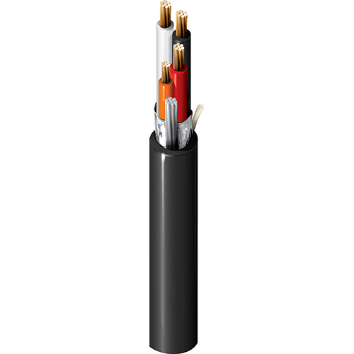 Cable coaxial Belden 1526A, 20 AWG, apantallado, 300 V, norma CMG/PLTC — Surtilec