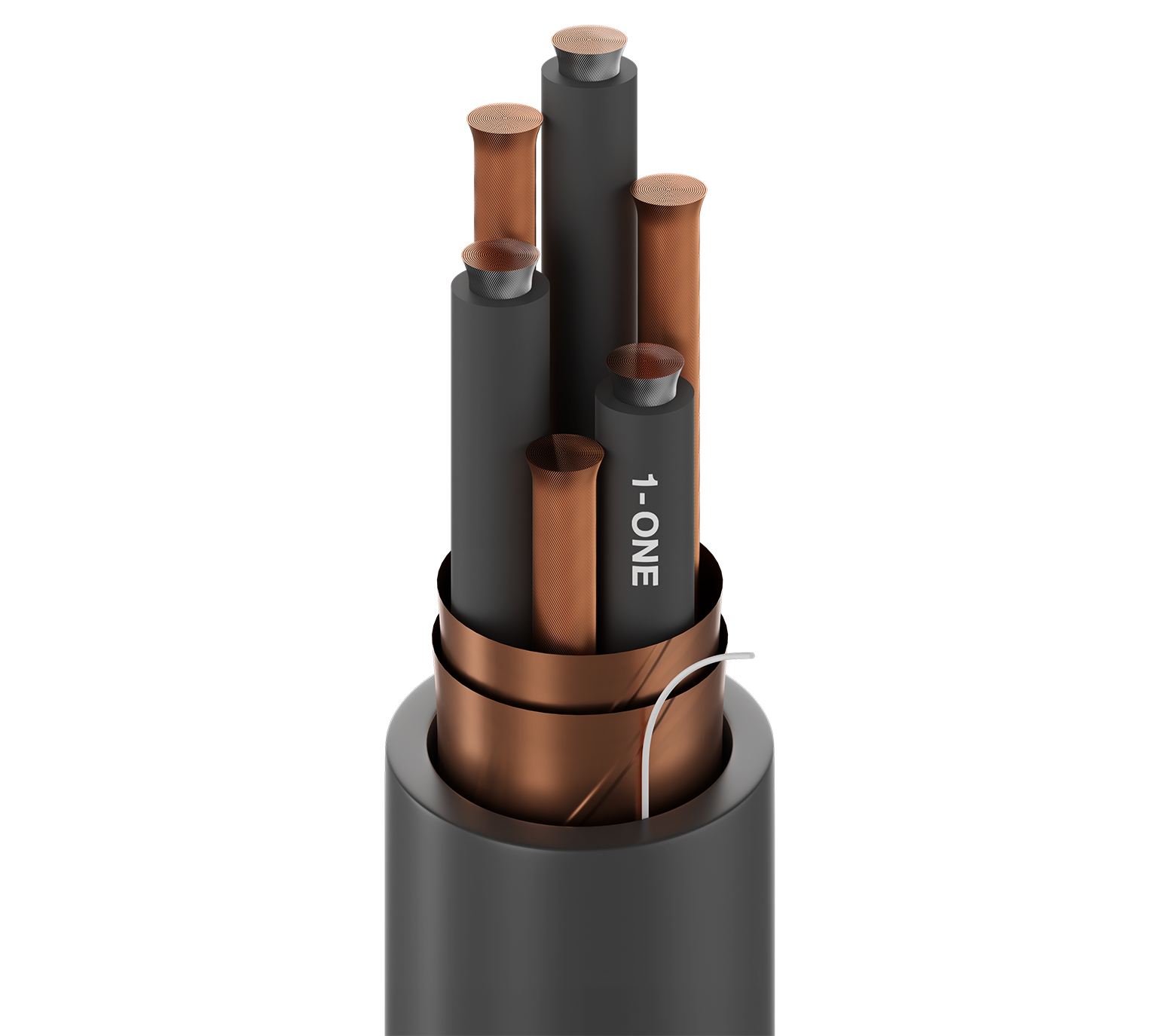 Cable para variador VFD Belden 29530, 2/0 AWG, 3 conductores, apantallado, 1000 V, norma TC-ER — Surtilec