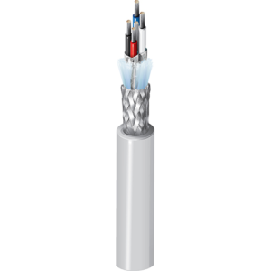 Cable para bandeja (tray) Belden 3082F, 15 AWG, 2 conductores, apantallado, 600 V, norma AWM — Surtilec