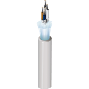 Cable apantallado Belden 3087A, 22 AWG, 2 conductores, apantallado, 30 V, norma AWM — Surtilec
