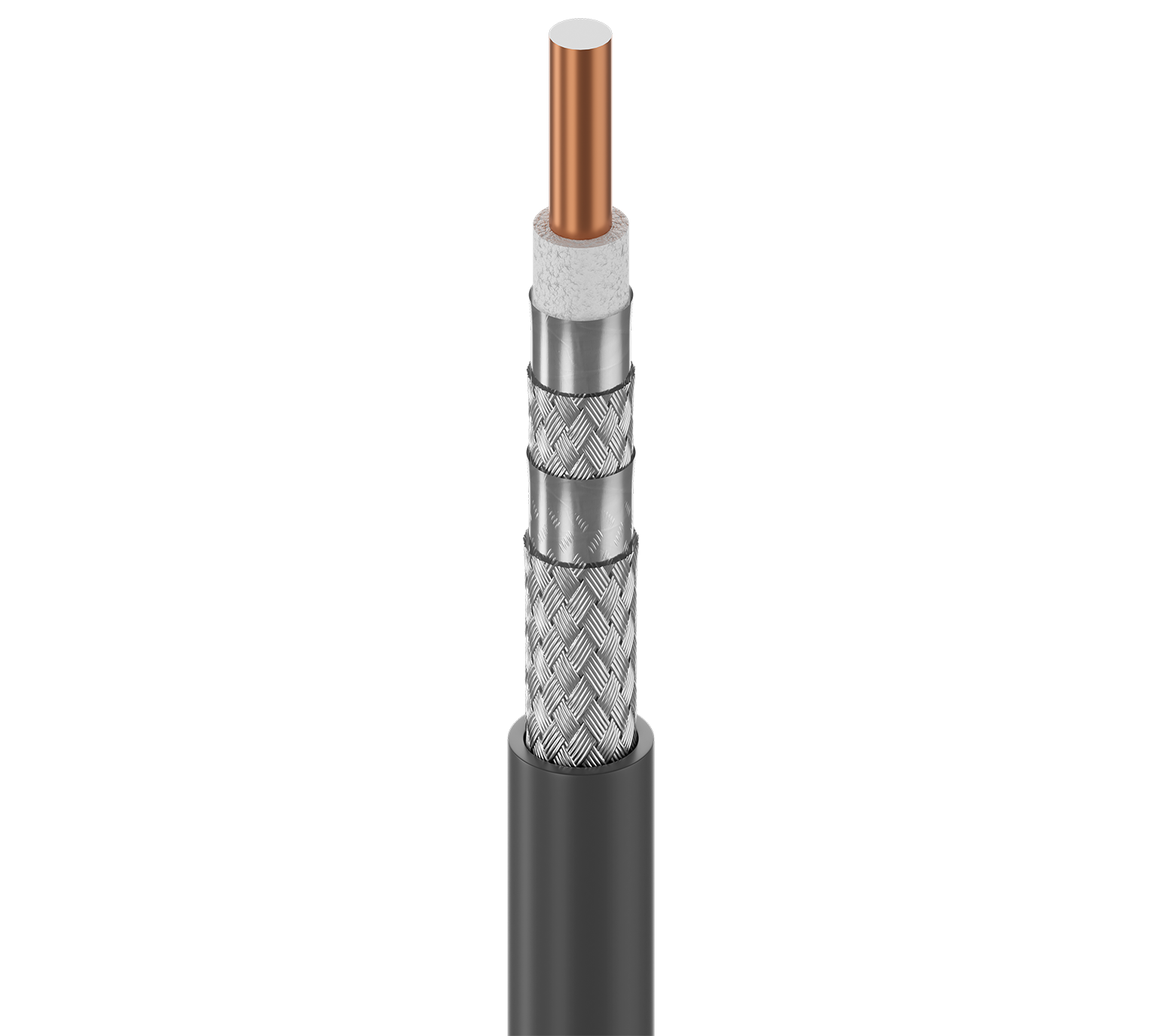 Cable coaxial Belden 3093A, 18 AWG, 1 conductores, apantallado, norma CMP — Surtilec