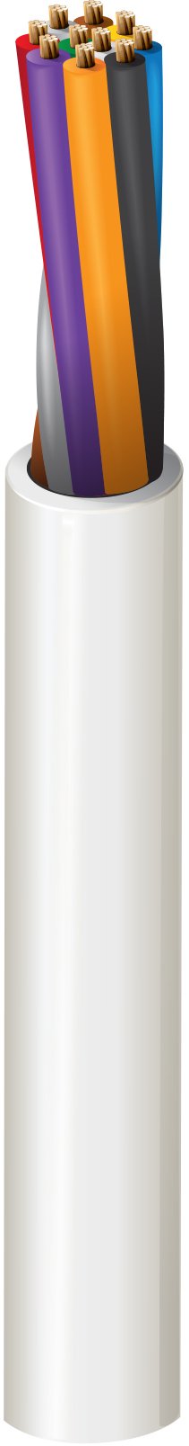 Cable de control Belden 5308UE, 18 AWG, 10 conductores, apantallado, 300 V, norma CMR — Surtilec