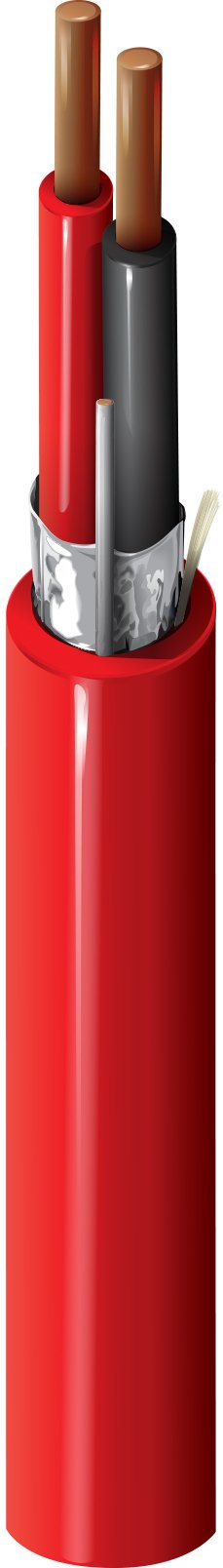 Cable de control Belden 5320FJ, 18 AWG, 2 conductores, apantallado, 300 V, norma FPL — Surtilec