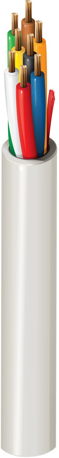 Cable de control Belden 5506UE, 22 AWG, 8 conductores, apantallado, 300 V, norma CMR — Surtilec
