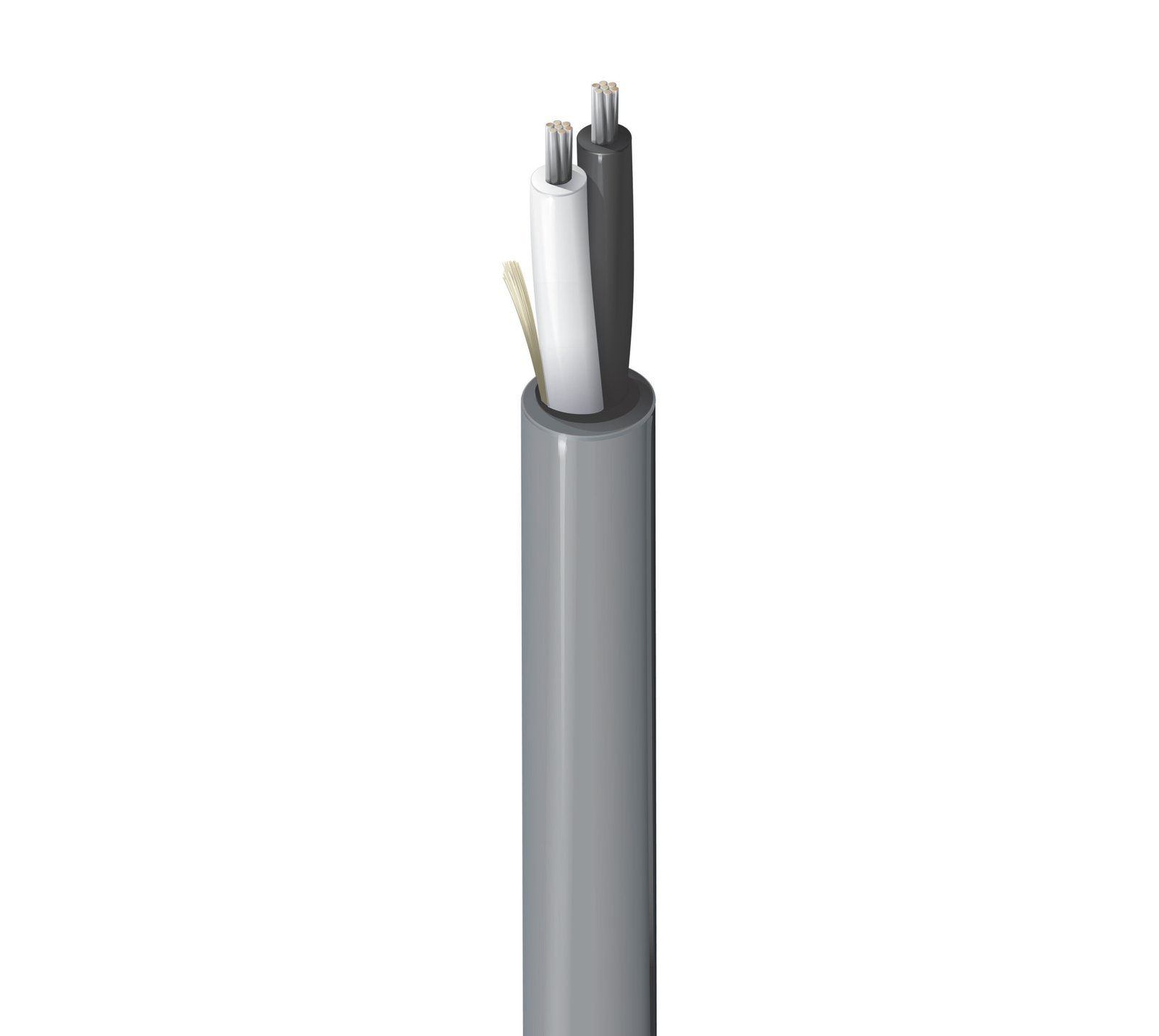 Cable de control Belden 6000UE, 12 AWG, 2 conductores, apantallado, 150 V, norma CL2P — Surtilec