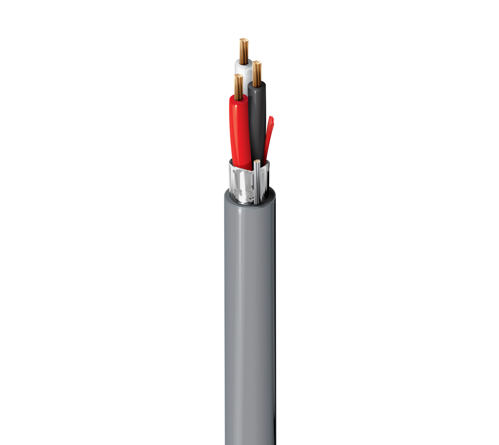 Cable de control Belden 6301FE, 18 AWG, 3 conductores, apantallado, 300 V, norma CMP — Surtilec