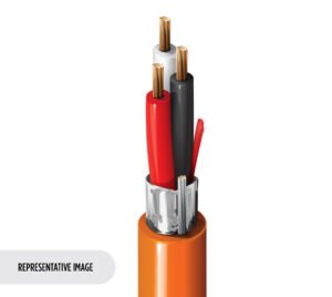 Cable de control Belden 6501FE, 22 AWG, 3 conductores, apantallado, 300 V, norma CMP — Surtilec