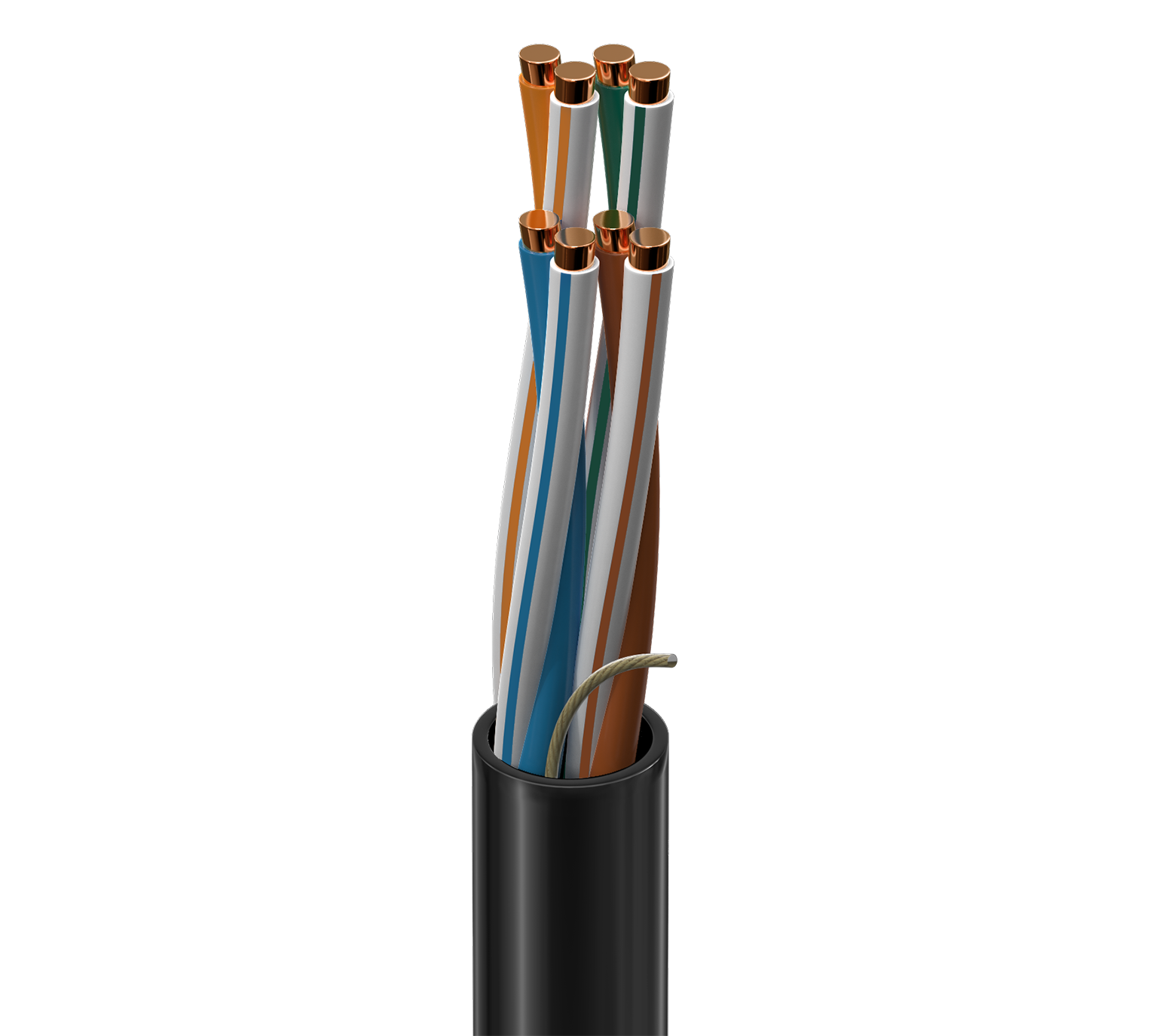 Cable de red Belden 7918A, 24 AWG, norma CMX — Surtilec