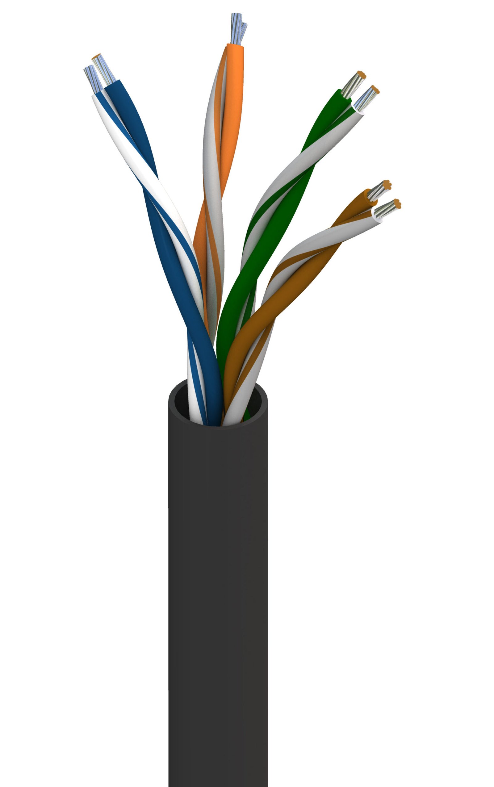 Cable de instrumentación Belden 7924A, 24 AWG, 8 conductores, 300 V, norma DataTuff Cat 5e — Surtilec