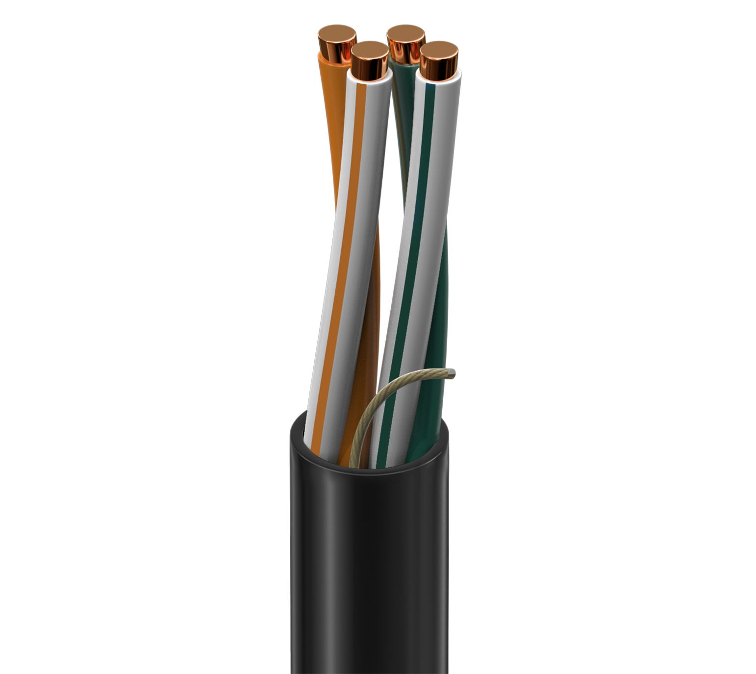 Cable de instrumentación Belden 7932A, 24 AWG, 4 conductores, 300 V, norma NEC CMR — Surtilec