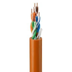 Belden 1585AU7 — 24/4P Cat5e Cable U/UTP CMP PVC naranja 1000 ft (carrete), marca Belden, referencia 1585AU7 - Surtilec